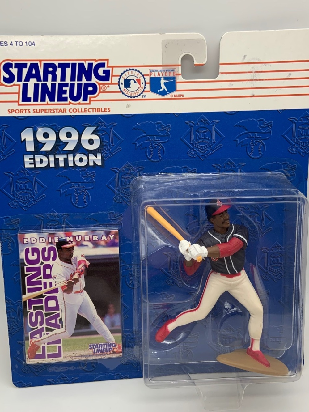 Vintage Starting Lineup 1996 MLB Cleveland Indians Eddie Murray Figurine